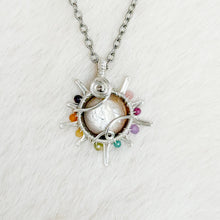 Load image into Gallery viewer, Mystery Rainbow Beaded Sun Pendant (read description)