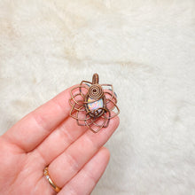 Load image into Gallery viewer, Opal Sunflower Pendant