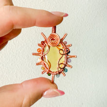 Load image into Gallery viewer, Mystery Rainbow Beaded Sun Pendant (read description)