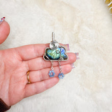Load image into Gallery viewer, Labradorite x Aquamarine Cloud Pendant
