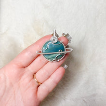 Load image into Gallery viewer, Saturn Chalcedony Pendant
