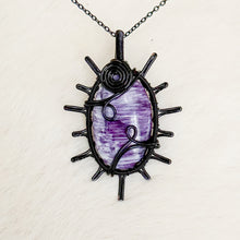 Load image into Gallery viewer, Kammererite Sun Pendant