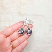 Load image into Gallery viewer, Star Ruby Cherries Pendant (last ever)