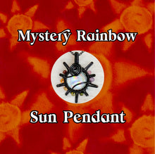 Load image into Gallery viewer, Mystery Rainbow Beaded Sun Pendant (read description)