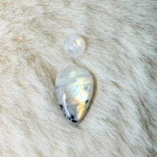 Load image into Gallery viewer, Custom Rainbow Moonstone Dragonfly Fairy Pendant