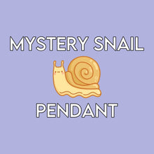 Load image into Gallery viewer, Mystery Snail Pendant (read description)