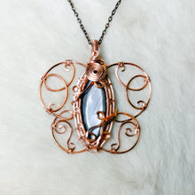 Load image into Gallery viewer, Moonstone Butterfly Pendant
