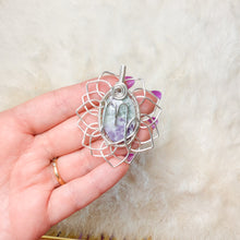Load image into Gallery viewer, Virgo Kammererite Sunflower Pendant (last ever)
