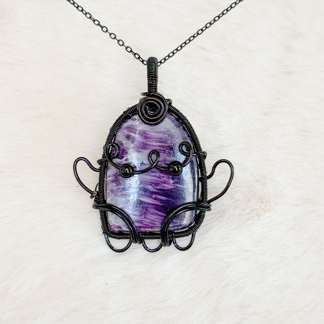 Kammererite Ghost Pendant