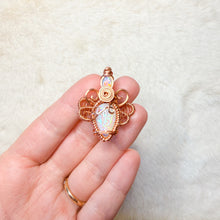 Load image into Gallery viewer, Super Rare Opal Dragonfly Fairy Pendant
