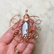 Load image into Gallery viewer, Moonstone Butterfly Pendant
