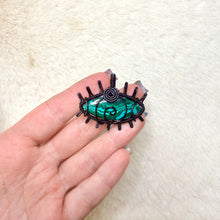 Load image into Gallery viewer, Malachite Eye Pendant
