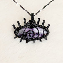 Load image into Gallery viewer, Kammererite Eye Pendant
