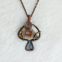 Load image into Gallery viewer, Imperial Jasper Mushroom Pendant
