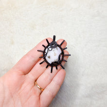 Load image into Gallery viewer, Pink Opal Sun Pendant
