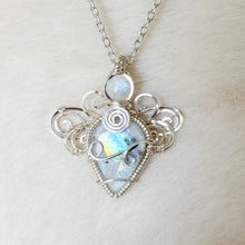 Load image into Gallery viewer, Rainbow Moonstone Dragonfly Fairy
