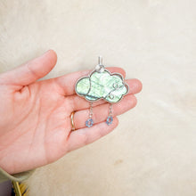 Load image into Gallery viewer, Labradorite x Aquamarine Cloud Pendant
