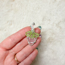 Load image into Gallery viewer, Strawberry Pendant- Ethiopian Opal, morganite, peridot
