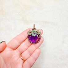 Load image into Gallery viewer, Amethyst x Watermelon Tourmaline Sugar Plum Pendant (last ever)
