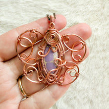 Load image into Gallery viewer, Phosphosiderite Butterfly Pendant
