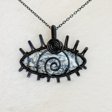 Load image into Gallery viewer, Pinolith Eye Pendant
