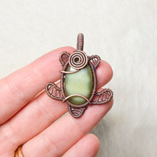 Load image into Gallery viewer, Imperial Jasper Turtle Pendant
