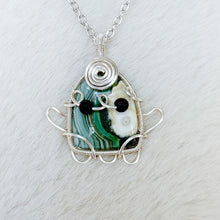 Load image into Gallery viewer, Ocean Jasper Ghost Pendant
