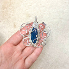 Load image into Gallery viewer, Sieber Agate Butterfly Pendant
