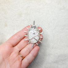 Load image into Gallery viewer, Cinnabrite Heart Sun Pendant
