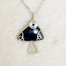 Load image into Gallery viewer, Sieber Agate Mushroom Pendant

