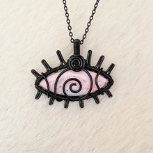 Load image into Gallery viewer, Rhodonite Eye Pendant
