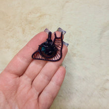 Load image into Gallery viewer, Black Onyx Snail Pendant
