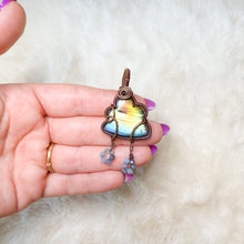 Load image into Gallery viewer, Labradorite x Aquamarine Cloud Pendant
