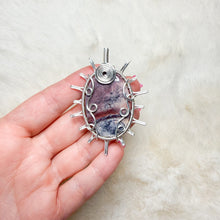Load image into Gallery viewer, Porcelain Jasper Sun Pendant
