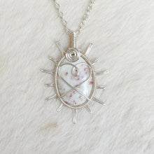 Load image into Gallery viewer, Cinnabrite Heart Sun Pendant
