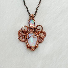 Load image into Gallery viewer, Super Rare Opal Dragonfly Fairy Pendant
