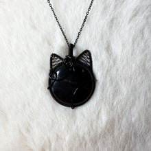 Load image into Gallery viewer, Shungite Cat Pendant
