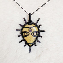 Load image into Gallery viewer, Atlantisite Alien Goddess Sun Pendant
